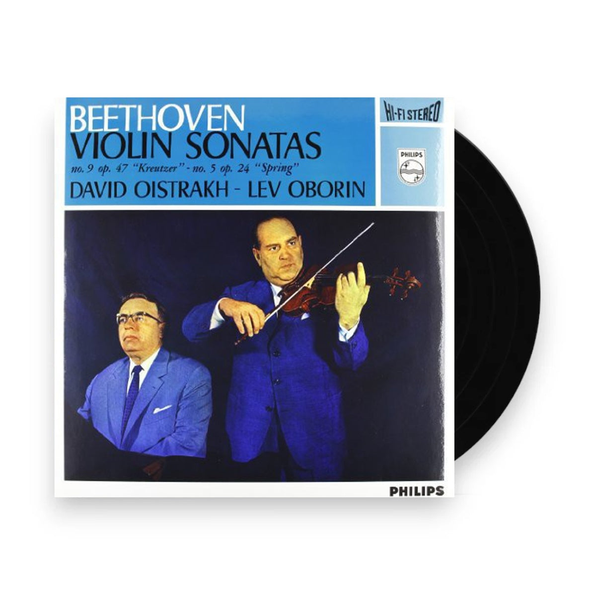 David Oistrach & Lev Oborin – Beethoven Violin Sonatas (LP Vinyl)