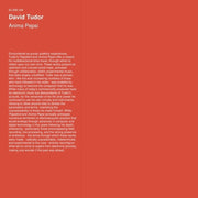 David Tudor – Anima Pepsi (LP Vinyl)
