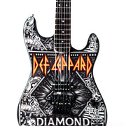 Def Leppard "Diamond" Mini Guitar