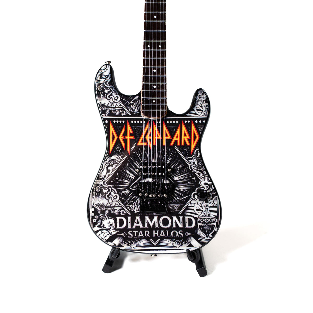 Def Leppard "Diamond" Mini Guitar