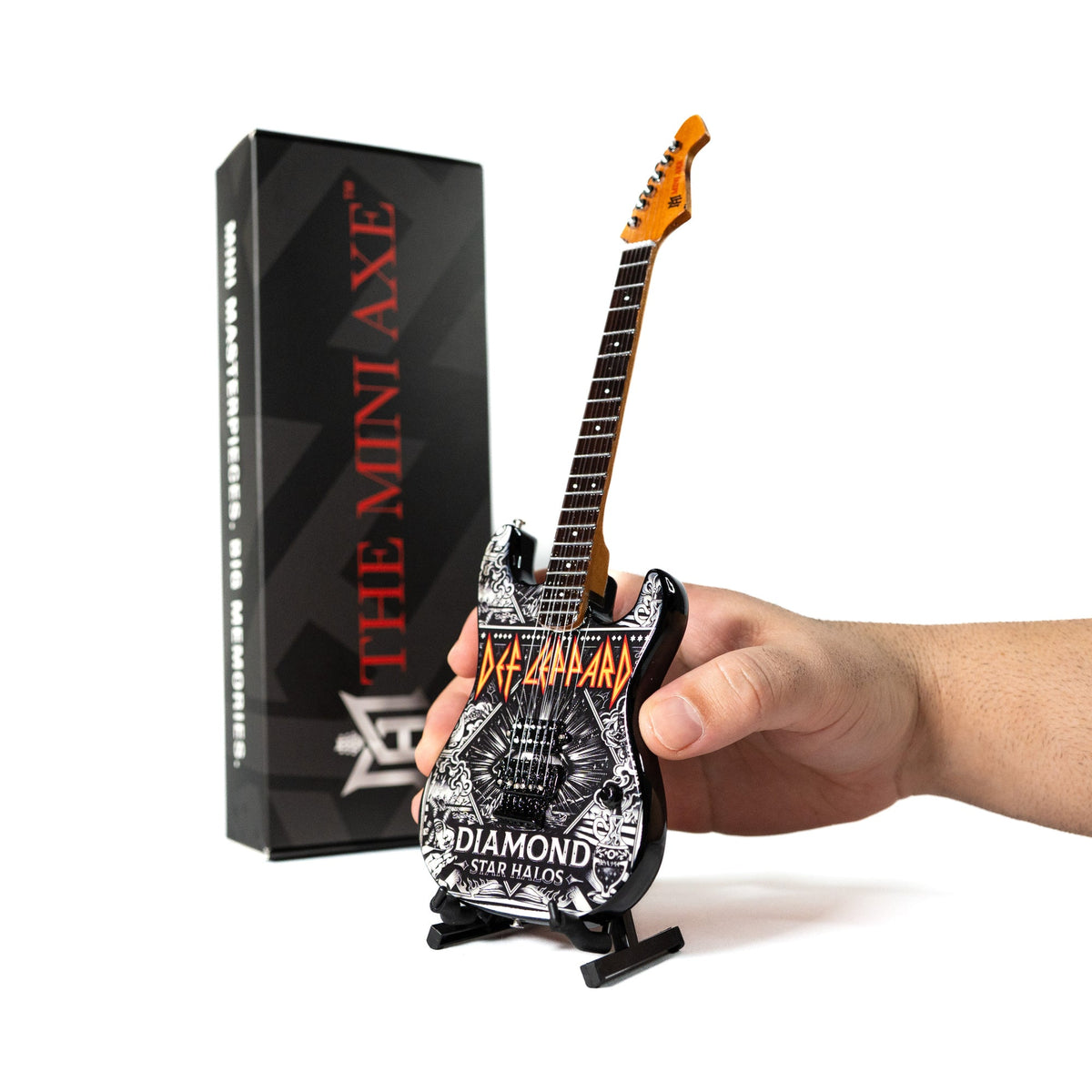 Def Leppard "Diamond" Mini Guitar