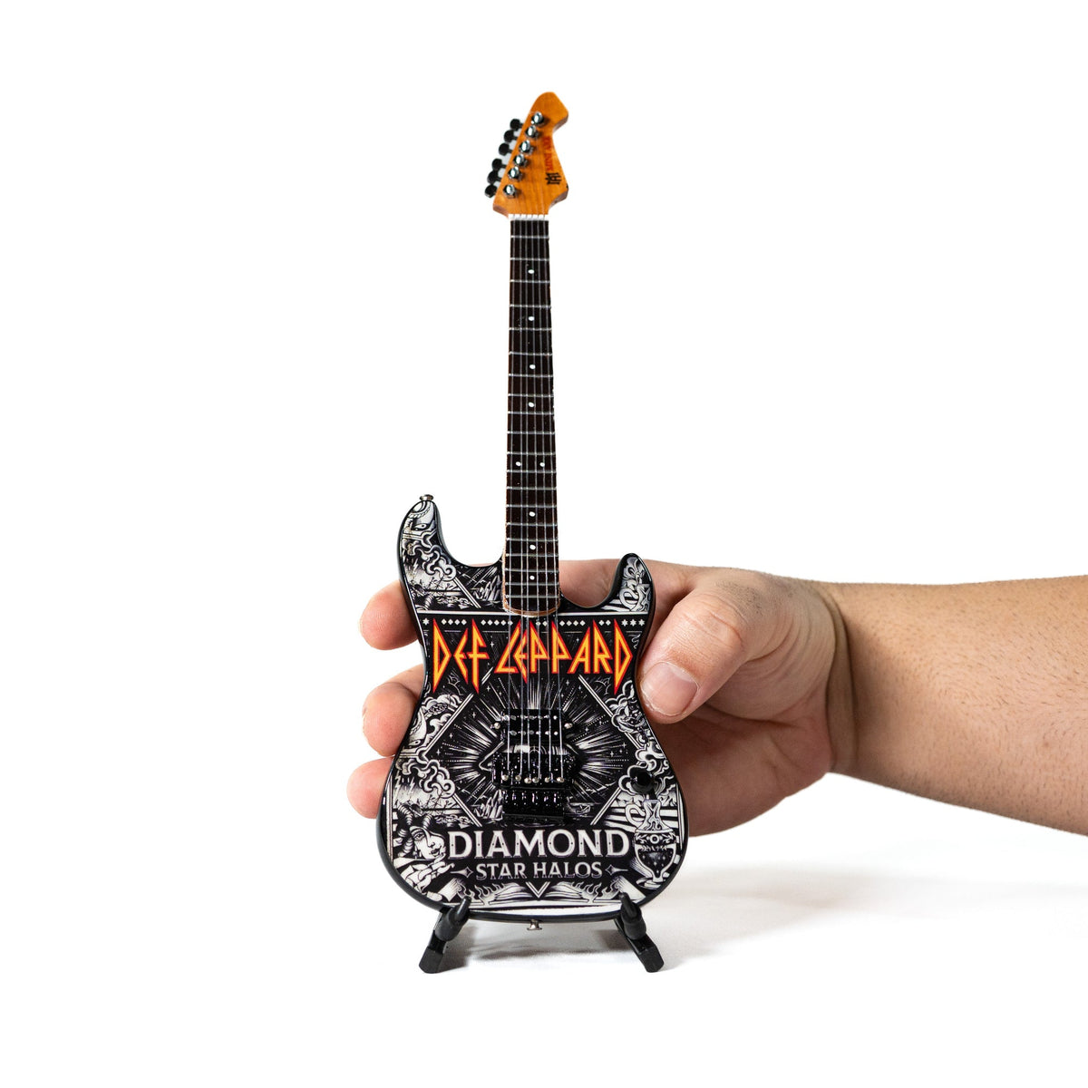 Def Leppard "Diamond" Mini Guitar