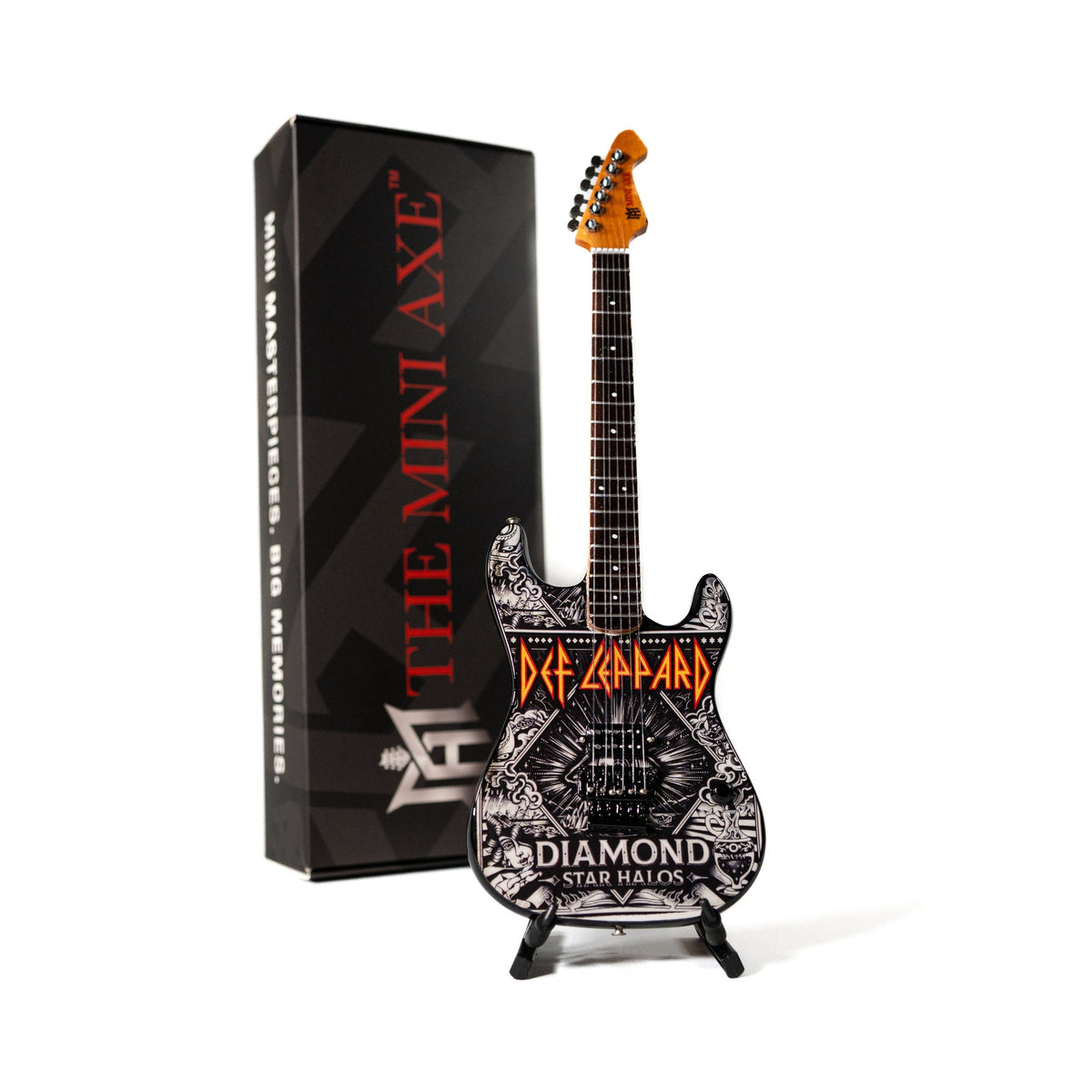 Def Leppard "Diamond" Mini Guitar