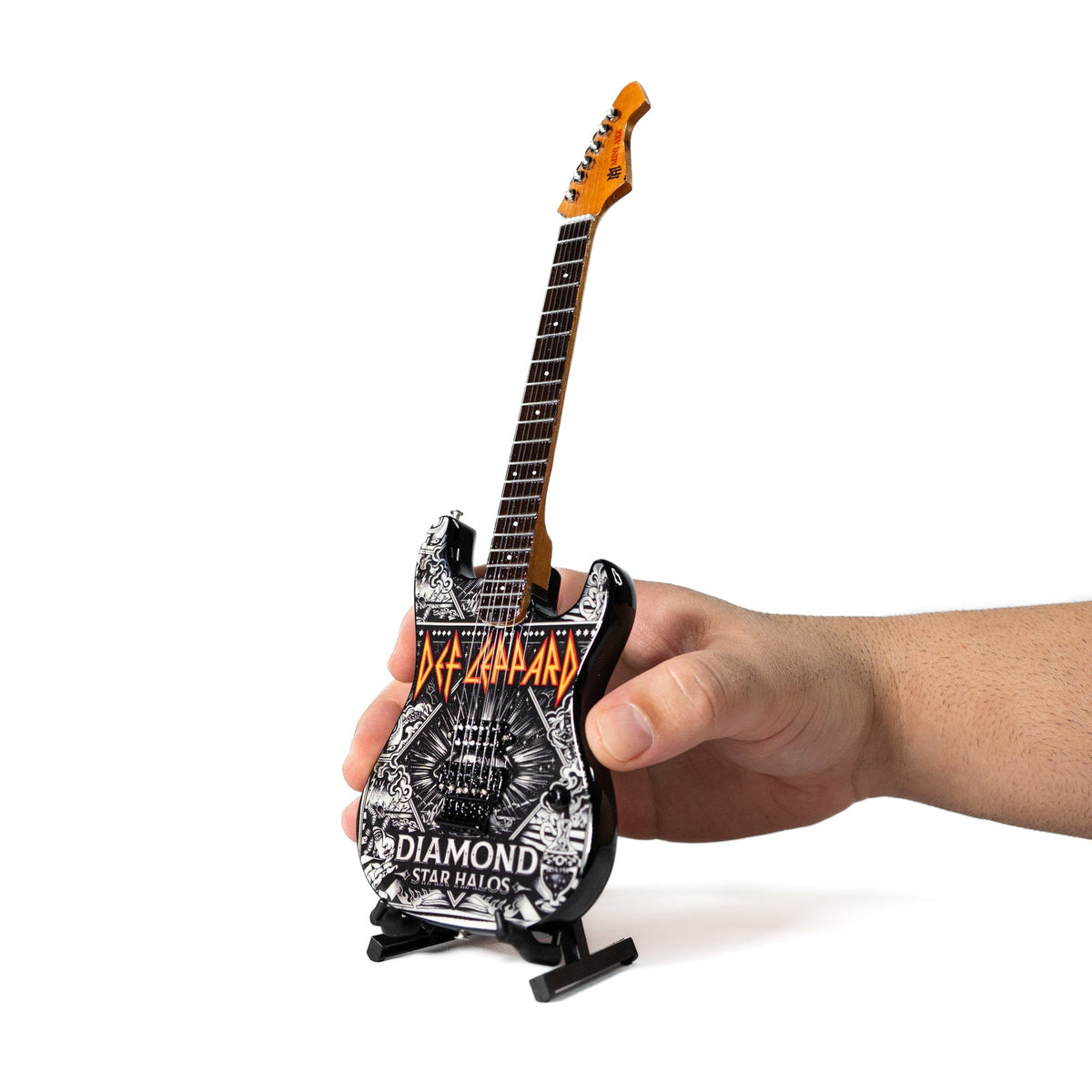 Def Leppard "Diamond" Mini Guitar