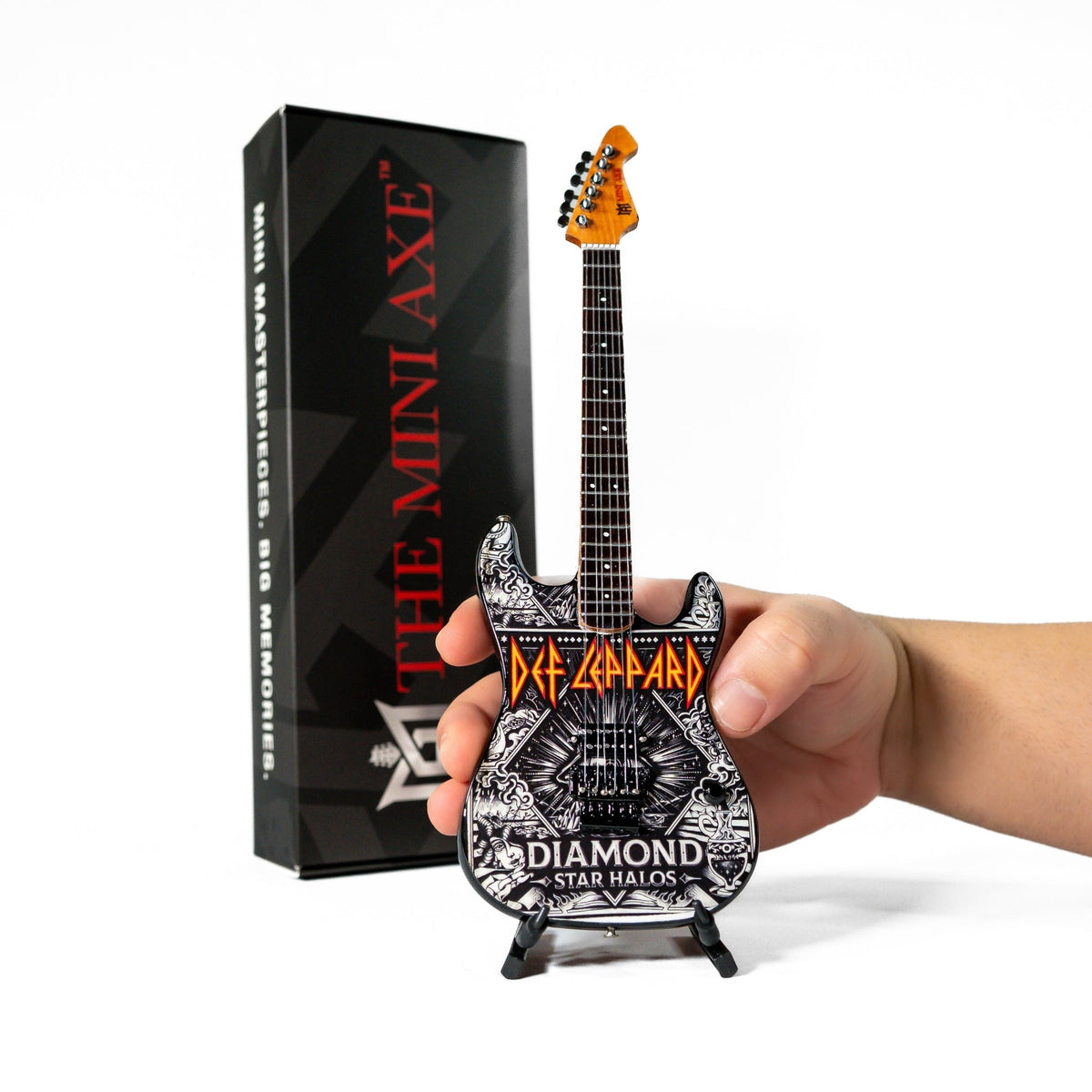 Def Leppard "Diamond" Mini Guitar