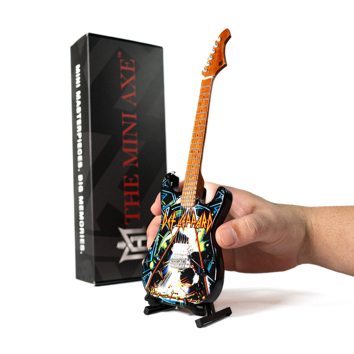 Def Leppard "Diamond Rejoice" and "Hysteria" Mini Guitar Set
