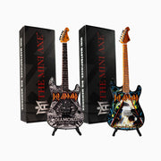 Def Leppard "Diamond Rejoice" and "Hysteria" Mini Guitar Set