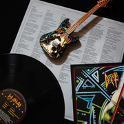 Def Leppard "Hysteria" Mini Guitar