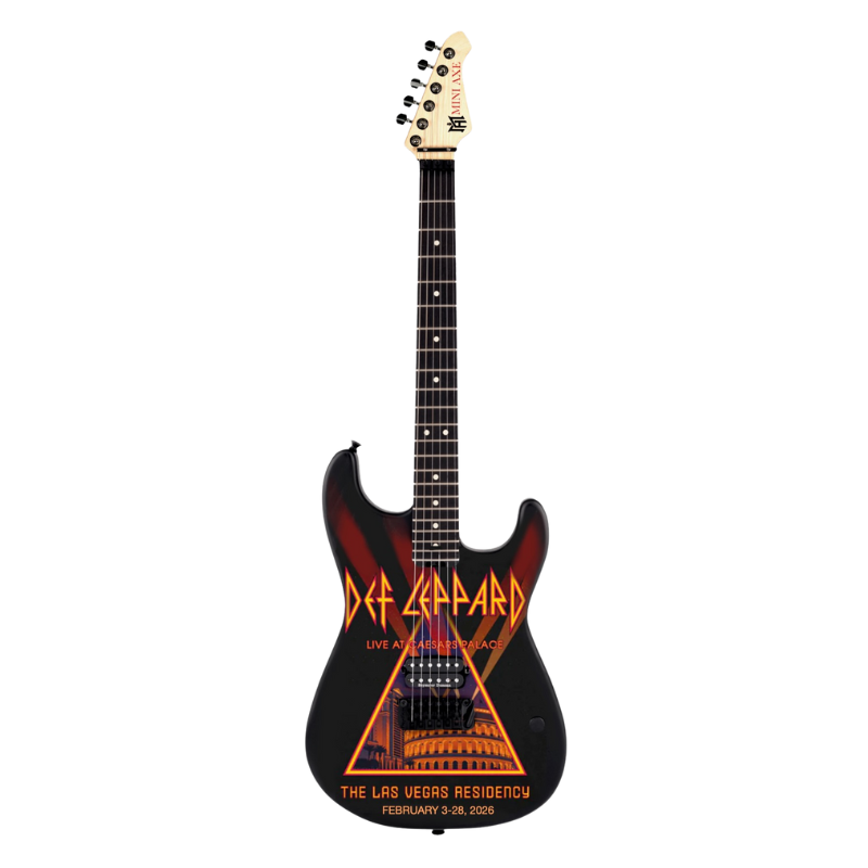 Def Leppard – Live at Caesars Palace, Las Vegas Residency Mini Guitar
