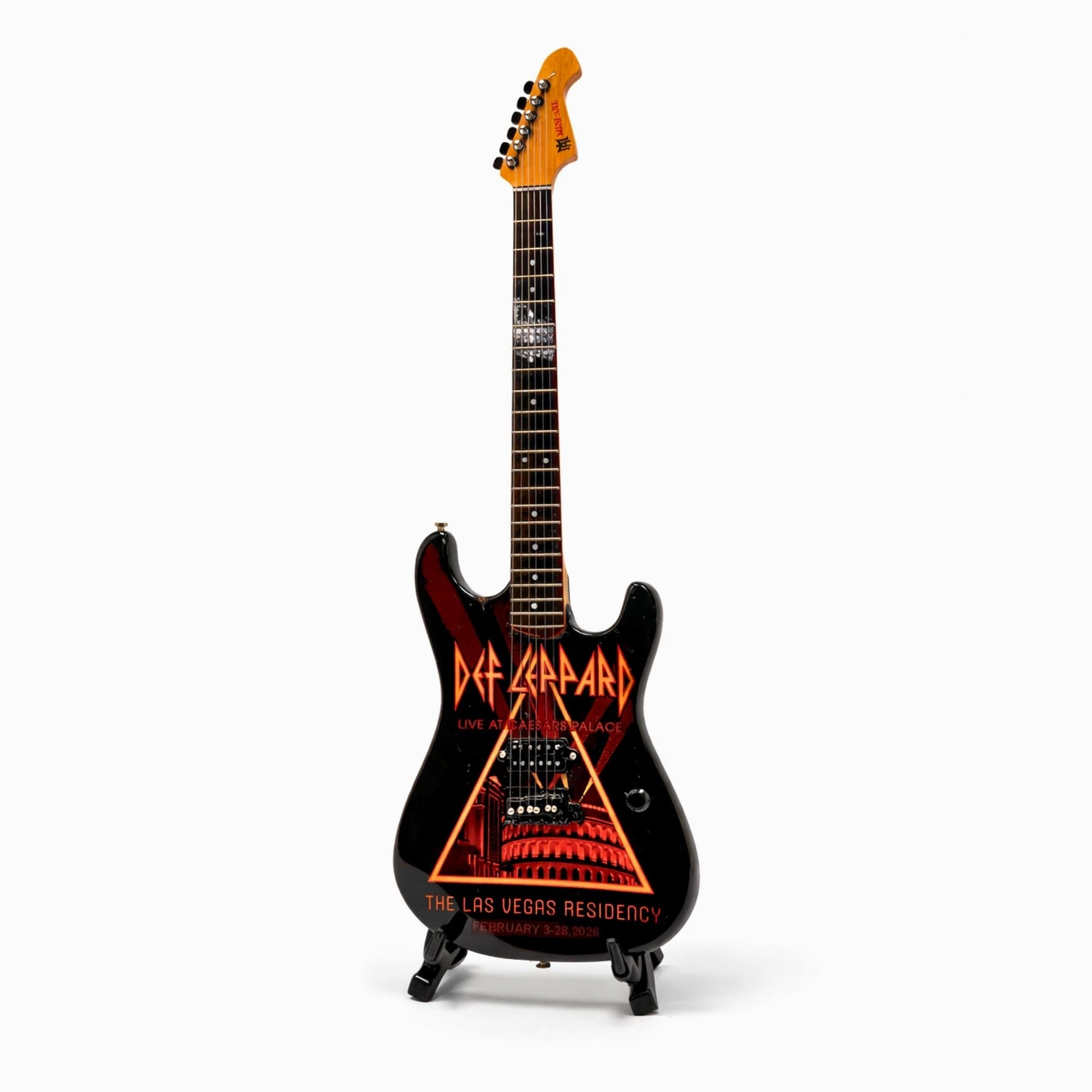 Def Leppard – Live at Caesars Palace, Las Vegas Residency Mini Guitar