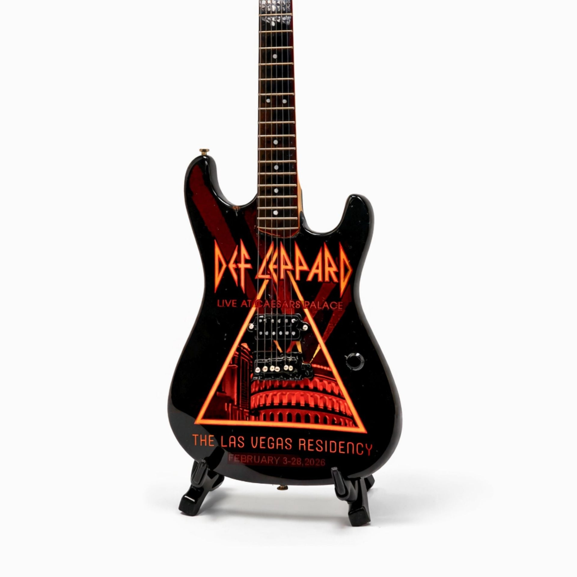 Def Leppard – Live at Caesars Palace, Las Vegas Residency Mini Guitar