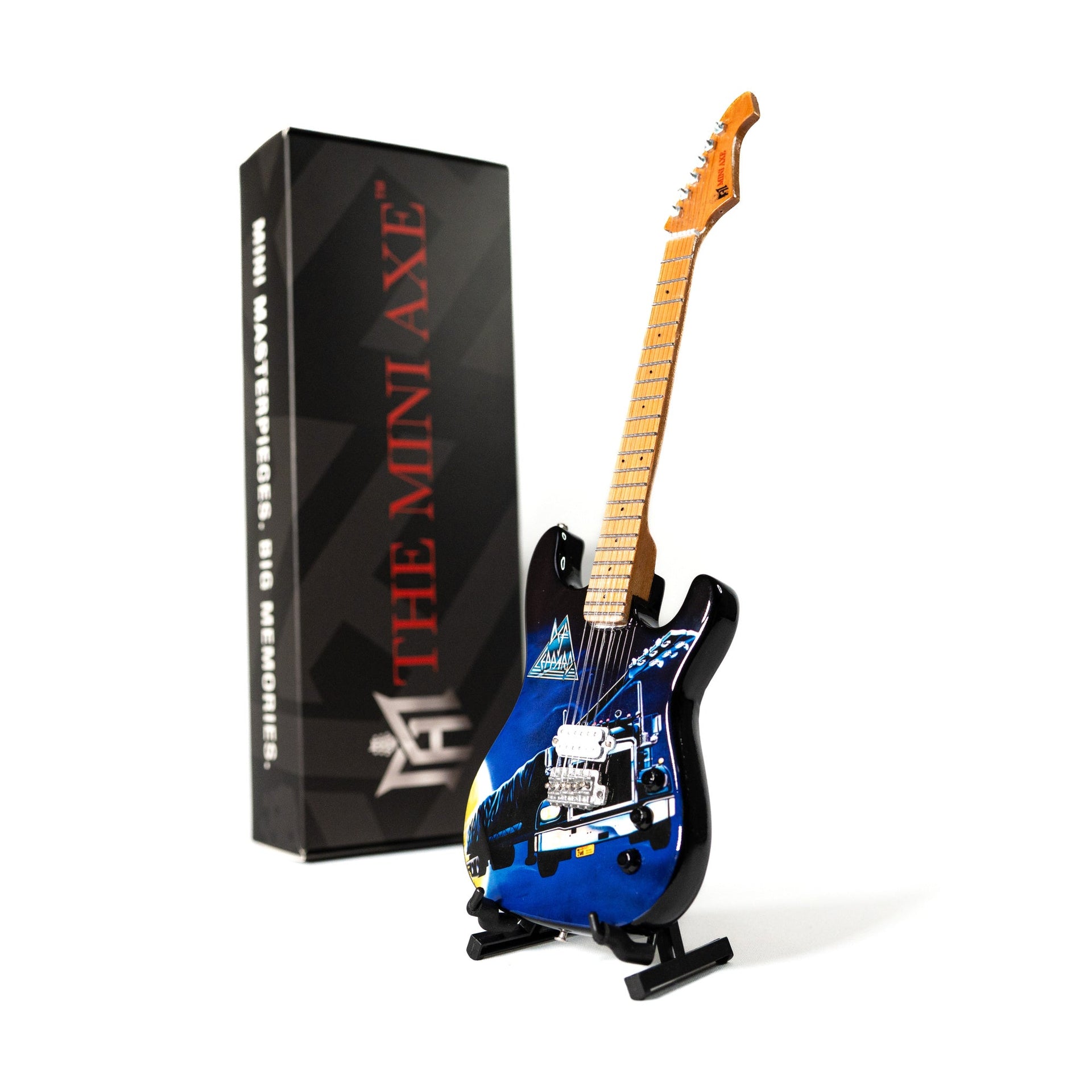 Def Leppard "On Through the Night" Mini Guitar