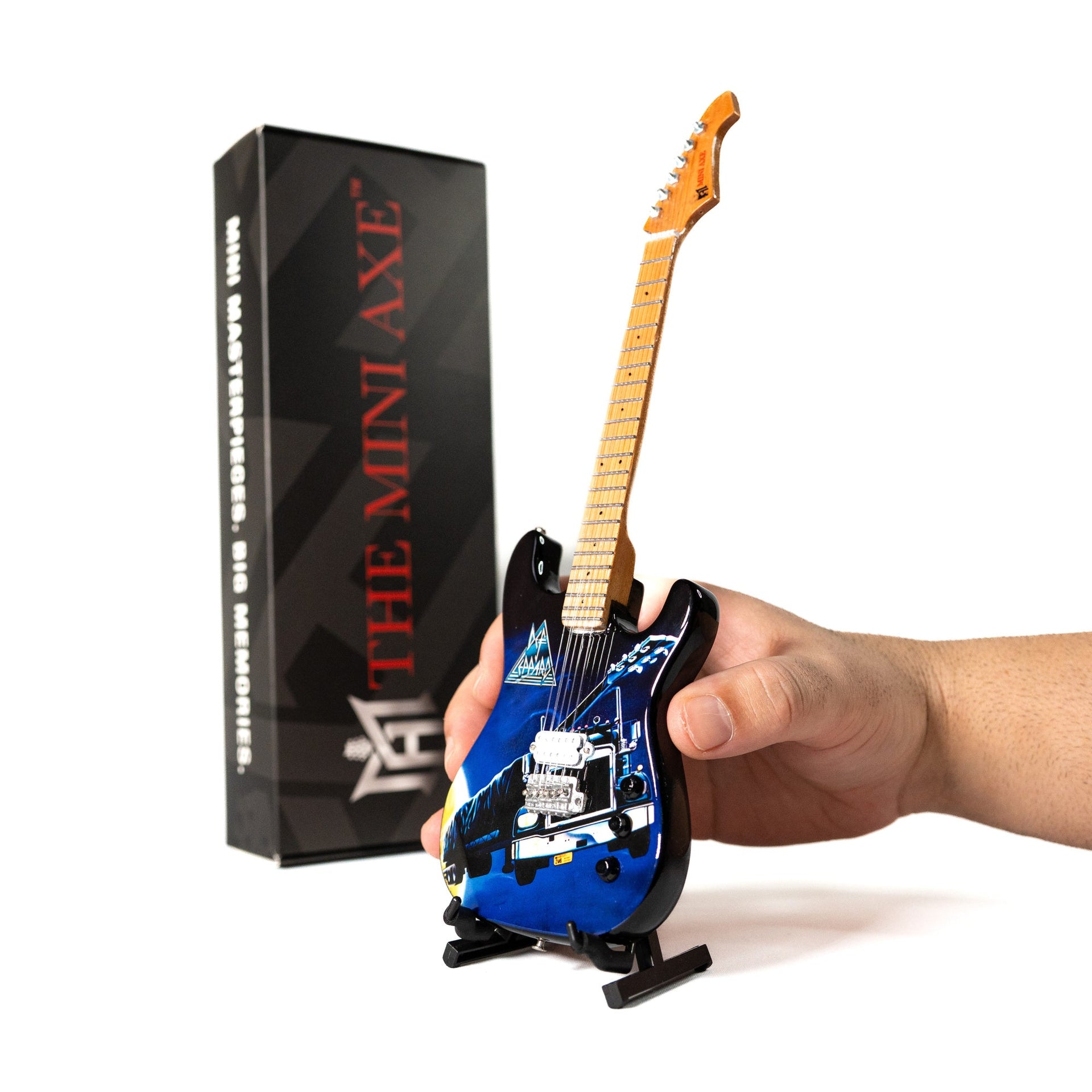 Def Leppard "On Through the Night" Mini Guitar