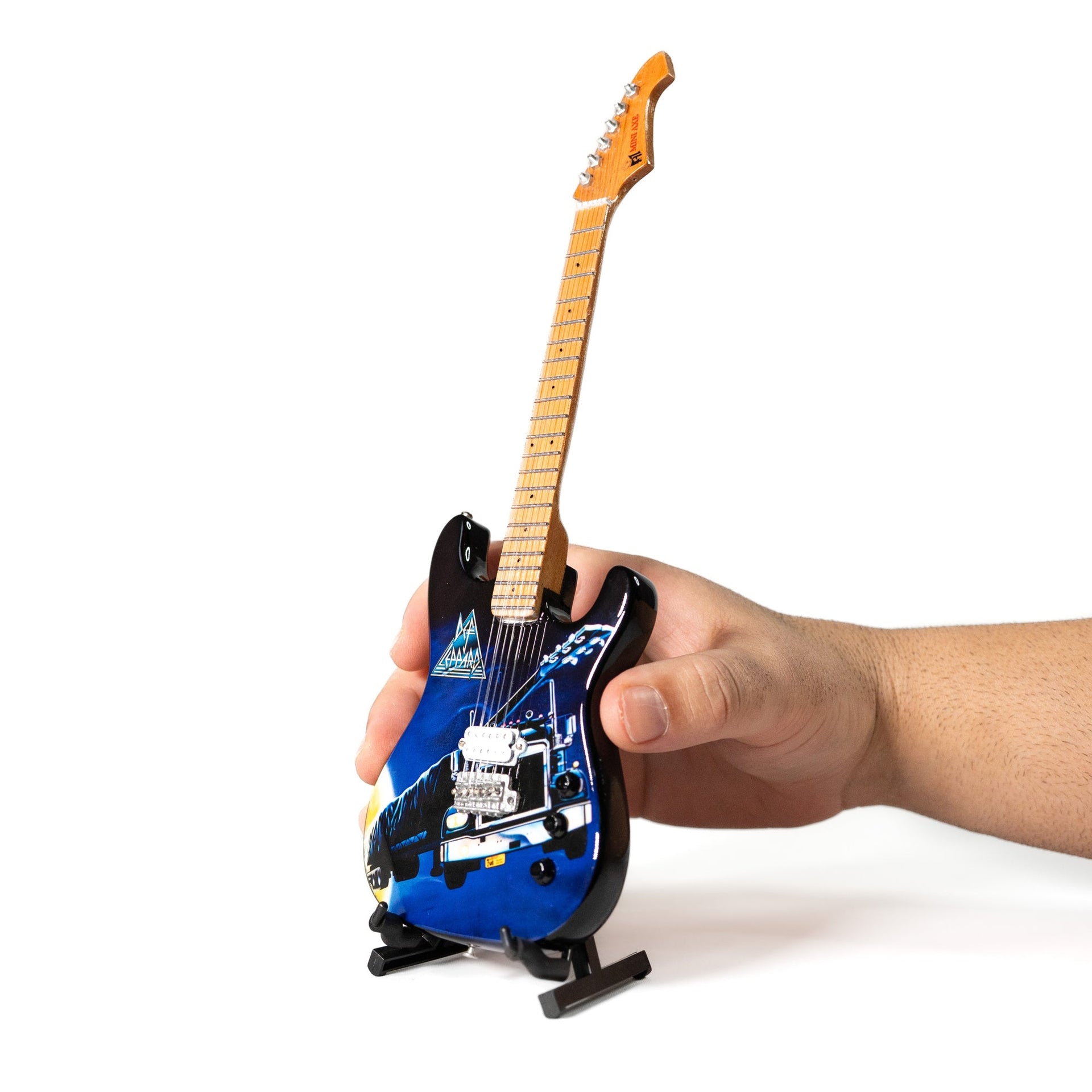 Def Leppard "On Through the Night" Mini Guitar