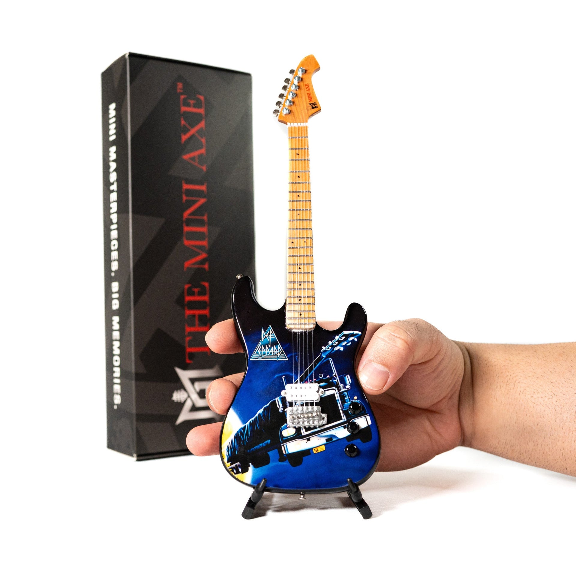 Def Leppard "On Through the Night" Mini Guitar