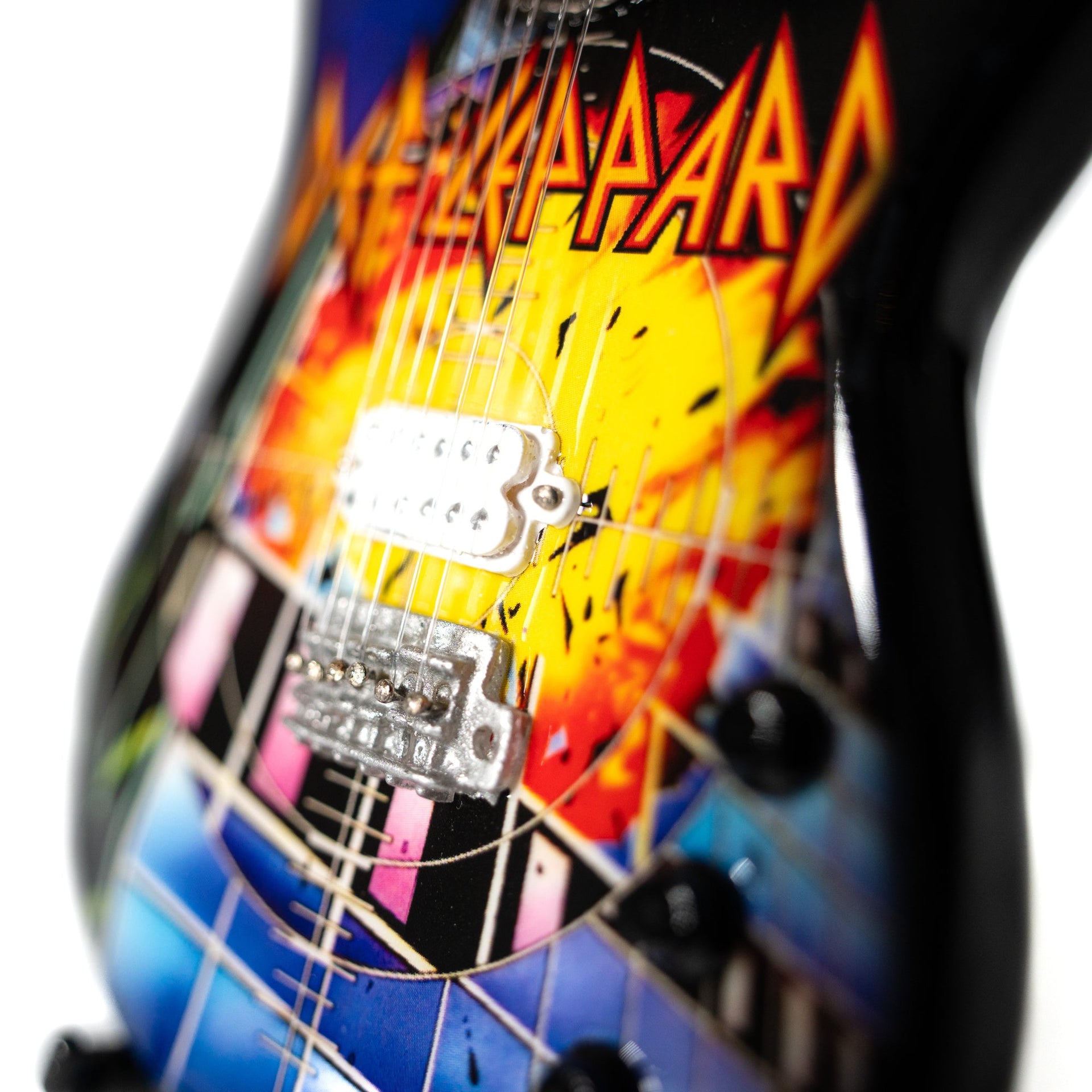 Def Leppard "Pyromania" Mini Guitar