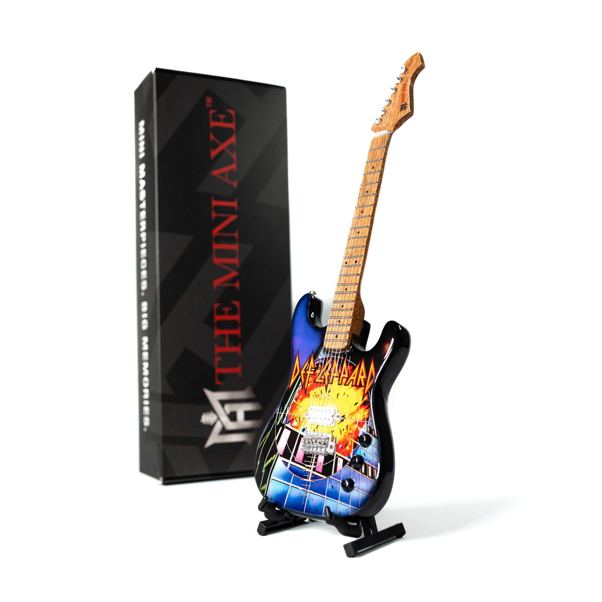 Def Leppard "Pyromania" Mini Guitar