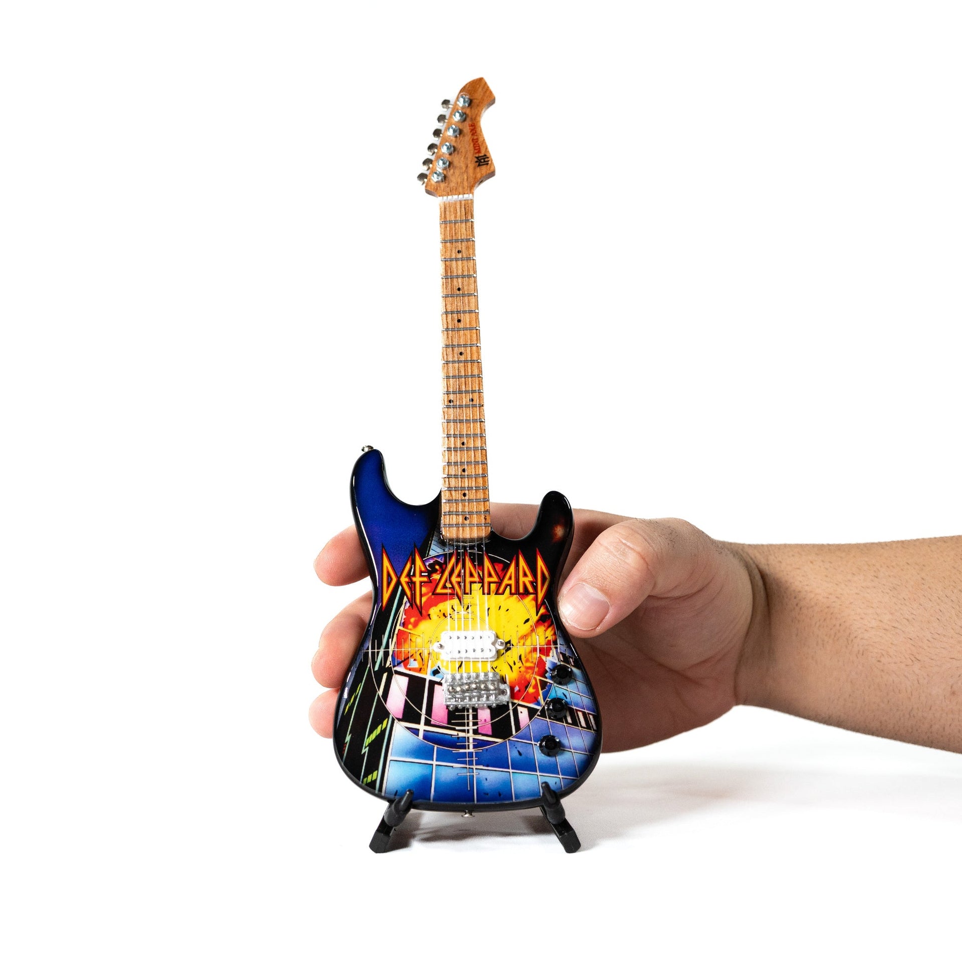 Def Leppard "Pyromania" Mini Guitar