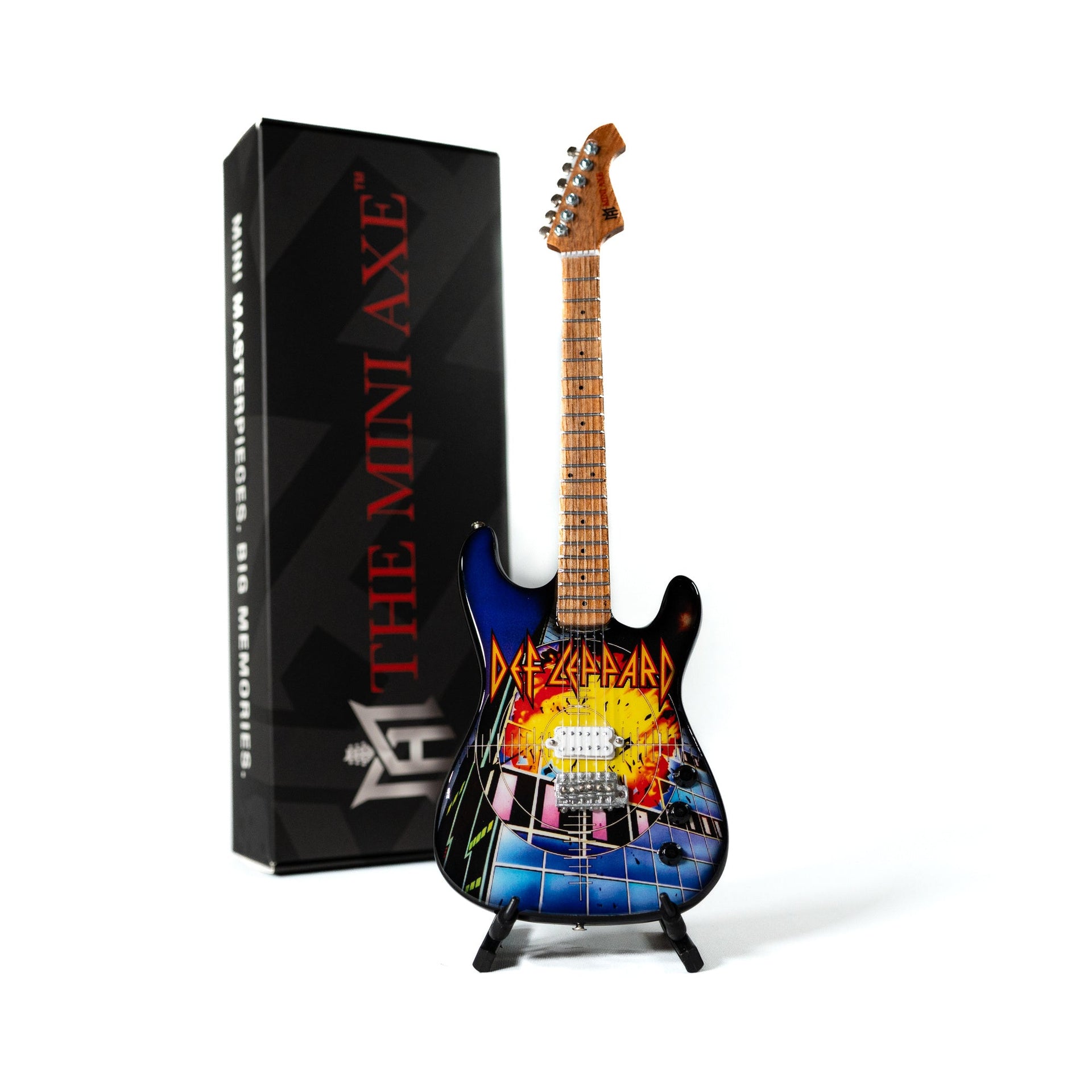 Def Leppard "Pyromania" Mini Guitar