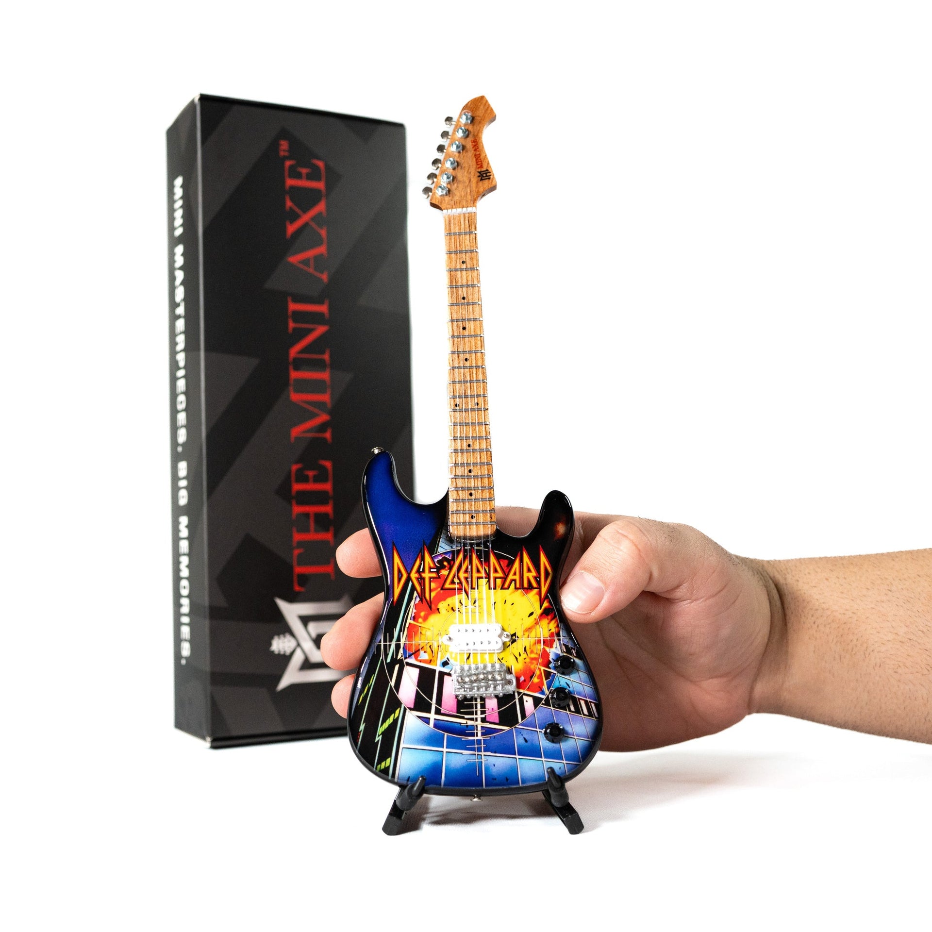 Def Leppard "Pyromania" Mini Guitar