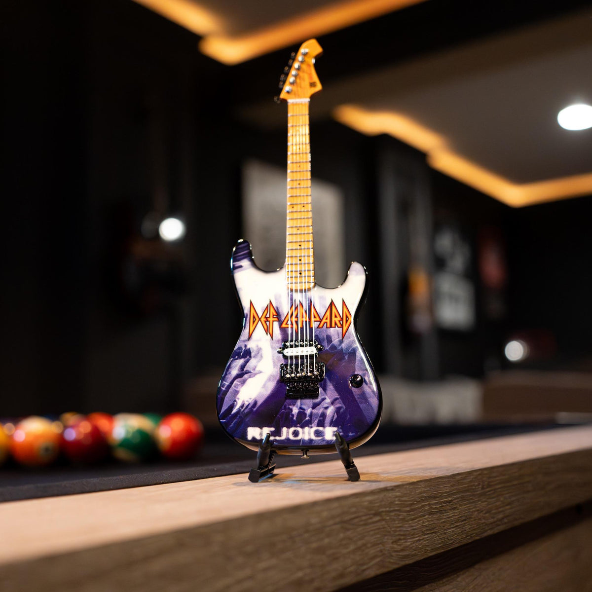 Def Leppard "Rejoice" Mini Guitar