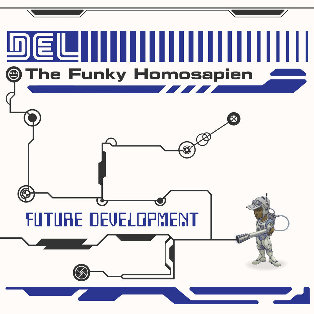 Del The Funky Homosapien – Future Development (Metallic Blue LP Vinyl)