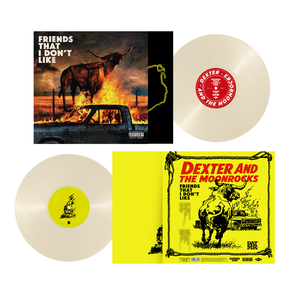 Dexter & Moonrocks – Friends That I Don't Like (Cream White LP Vinyl)