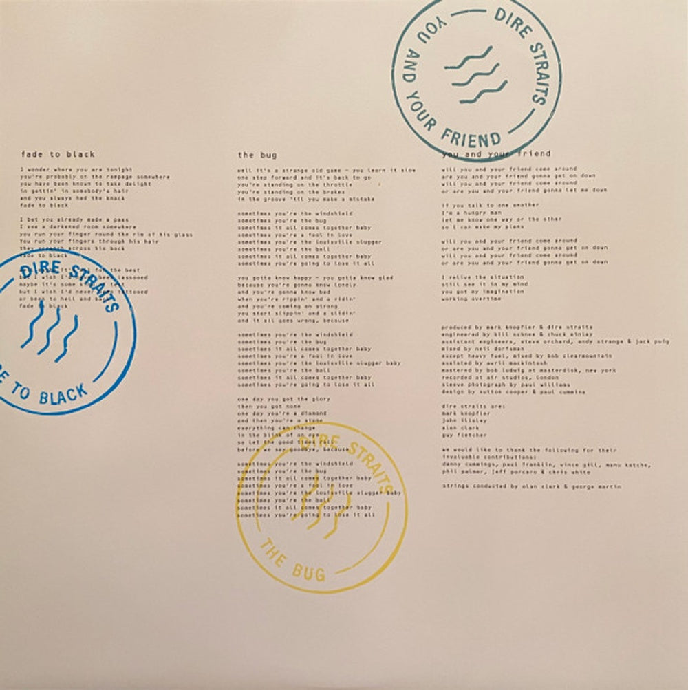 Dire Straits – On Every Street (2-LP Vinyl) - Label