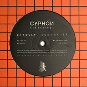 Dj Rocca – Code 041 (180g 12" Vinyl)