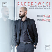 Dominik Wizjan – Paderewski: Pno Sonata In E Flat Minor Op. 21: (CD)
