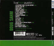 Doug Sahm – Live From Austin, TX (CD)