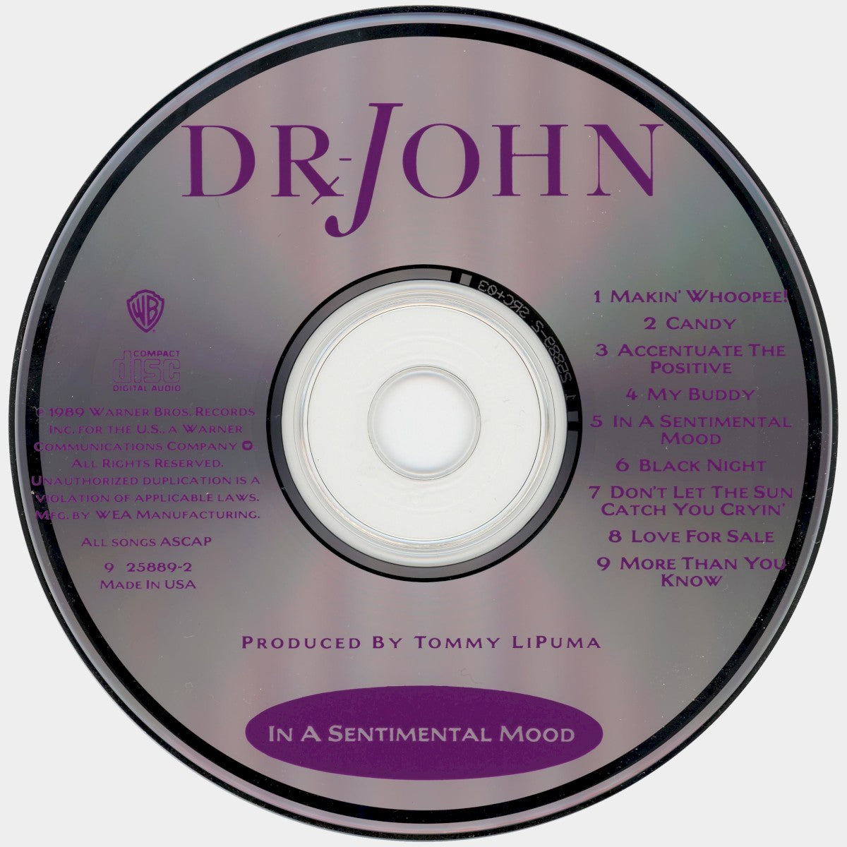 Dr. John – In a Sentimental Mood (CD)