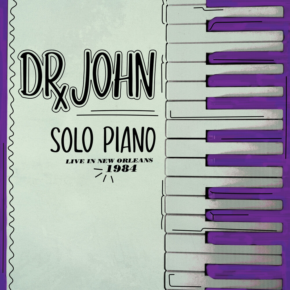 Dr. John – Solo Piano Live In New Orleans 1984 (180 Gram, Purp LP Vinyl)