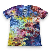Dragon At Dawn Tie Dye T-Shirt by Roger Dean - Back