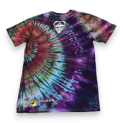 Dragon At Dawn Tie Dye T-Shirt by Roger Dean - Alternate View
