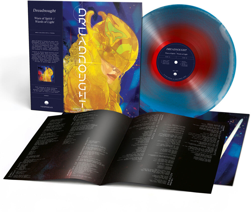 Dreadnought – Wars Of Spirit // Wards Of Light (Blue & Crimson Tri-Color Nebula LP Vinyl)