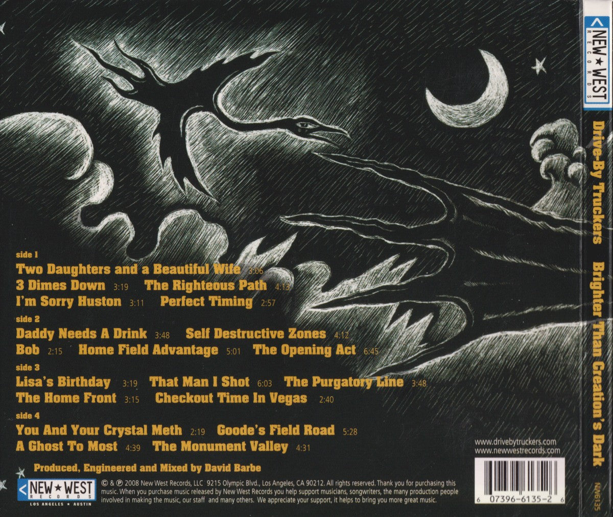 Drive-By Truckers – Brighter Than Creation's Dark (CD) - Detail