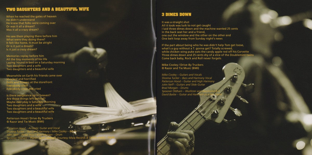 Drive-By Truckers – Brighter Than Creation's Dark (CD) - Side View