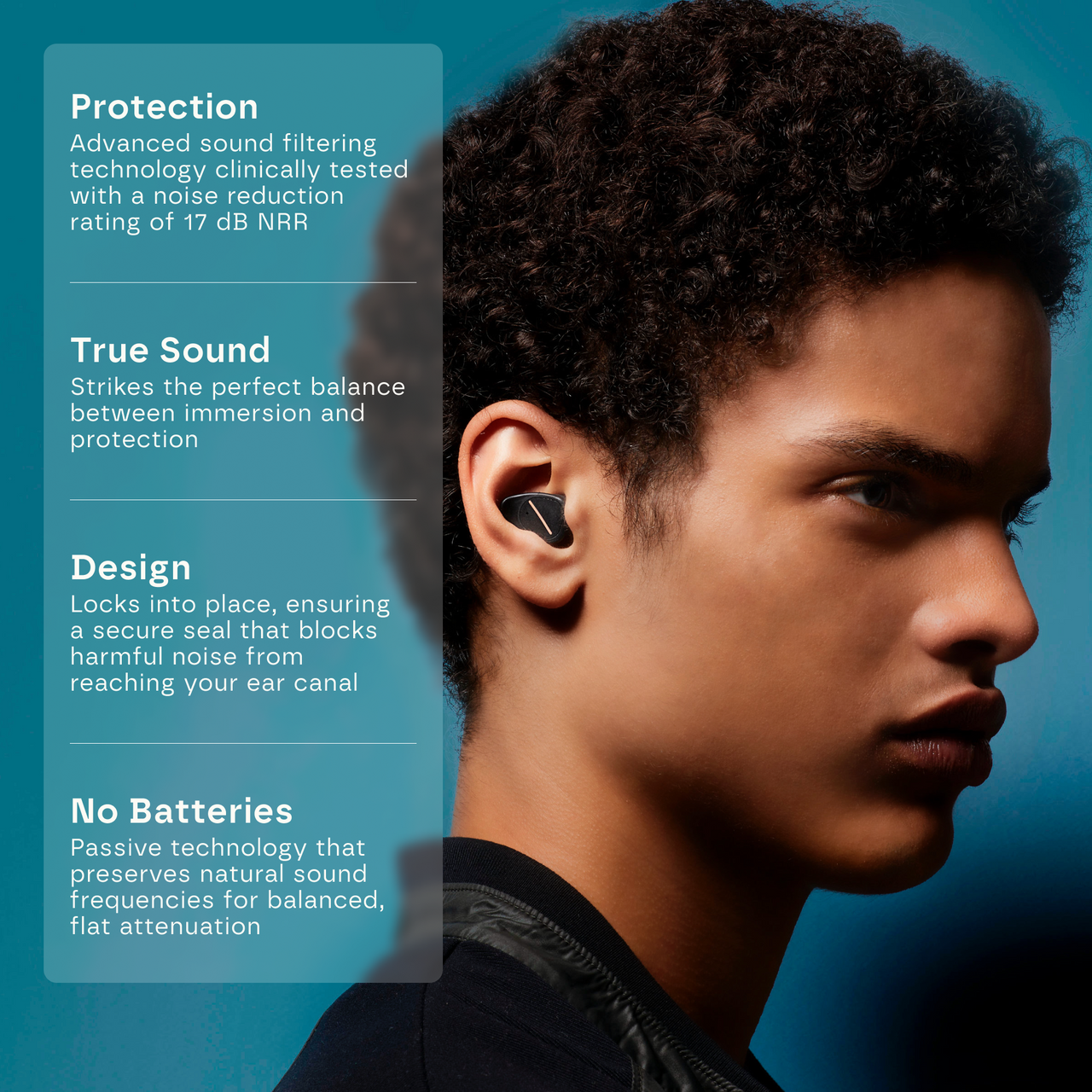 EAROS One – Hi-Fidelity Audio Filters (17db)
