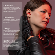 EAROS Sport – Hi-Fidelity Audio Filters (20db)