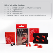 EAROS Sport – Hi-Fidelity Audio Filters (20db)