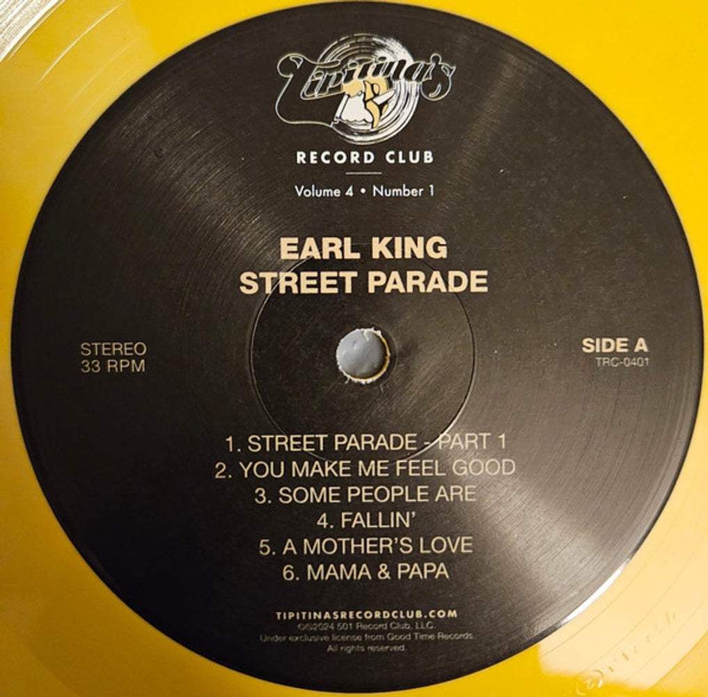 Earl King – Street Parade (Orange Burst LP Vinyl)