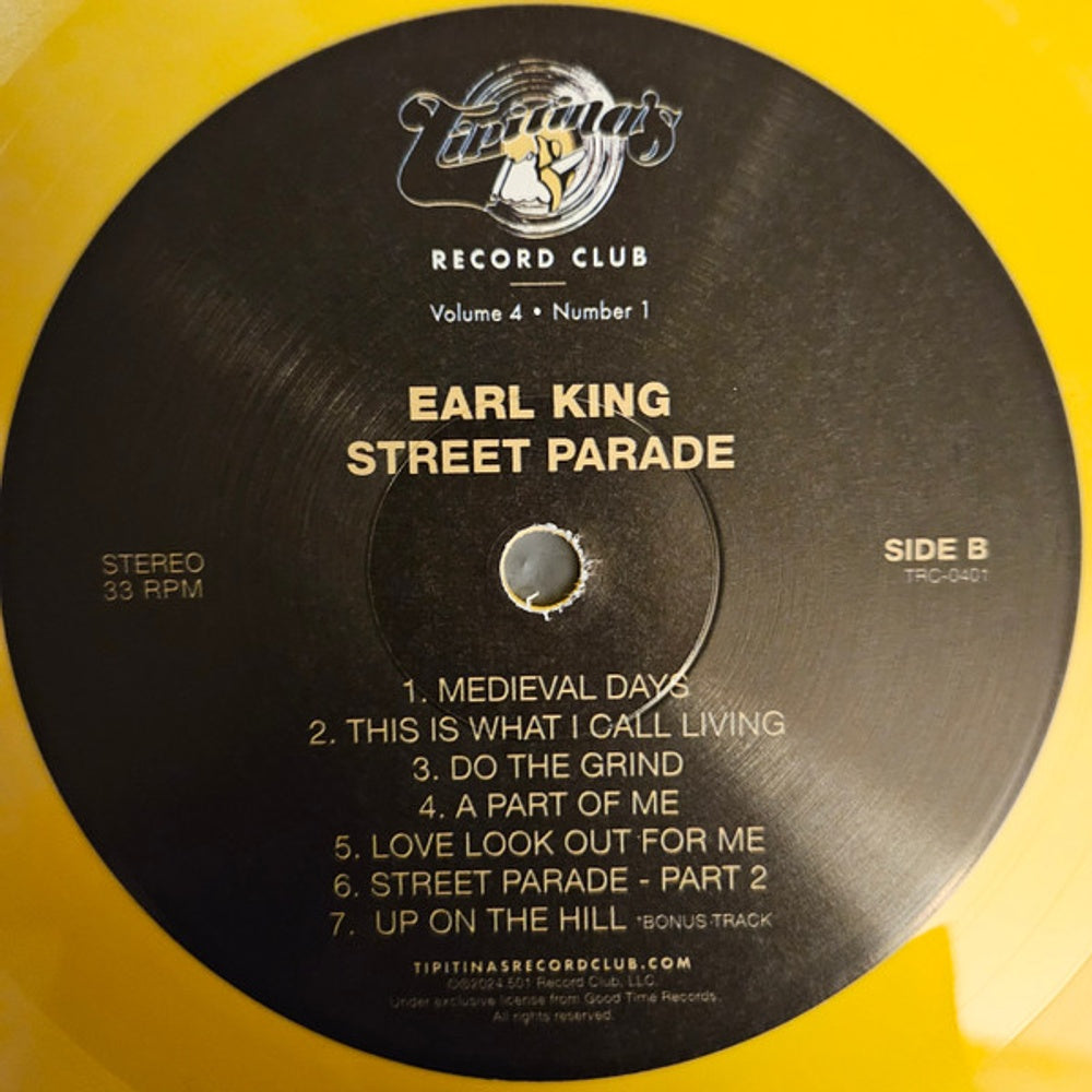 Earl King – Street Parade (Orange Burst LP Vinyl)