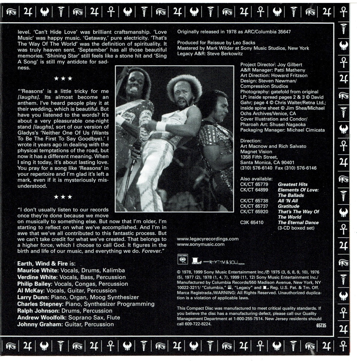 Earth, Wind & Fire – Best Of: Volume 1 (CD)