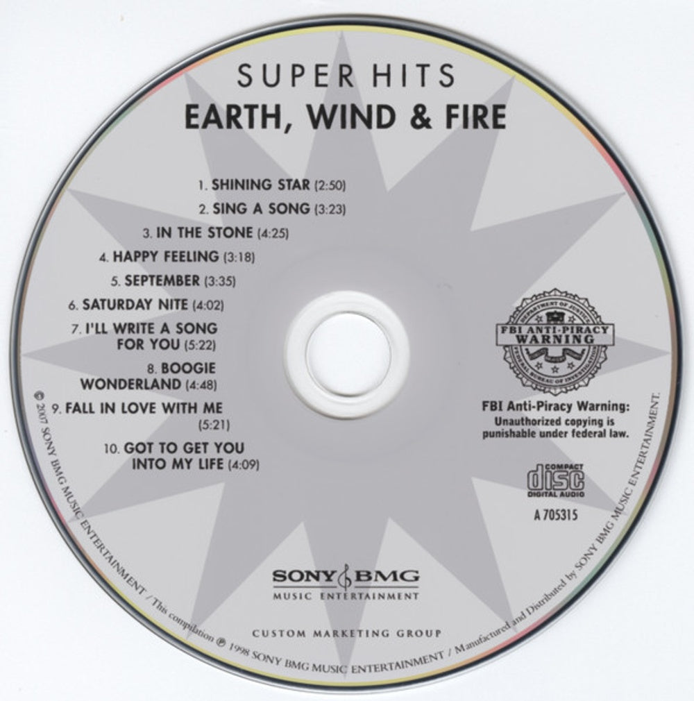 Earth, Wind & Fire – Super Hits (CD)