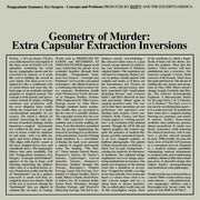 Earth X Black Noi$E – Geometry Of Murder: Extra Capsular Extraction (LP Vinyl)