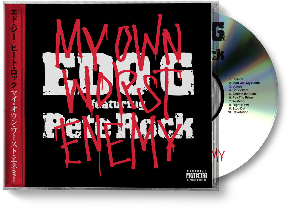 Edo G. ( Pete Rock ) – My Own Worst Enemy (With Booklet, Coll, Phot, Remastered CD)