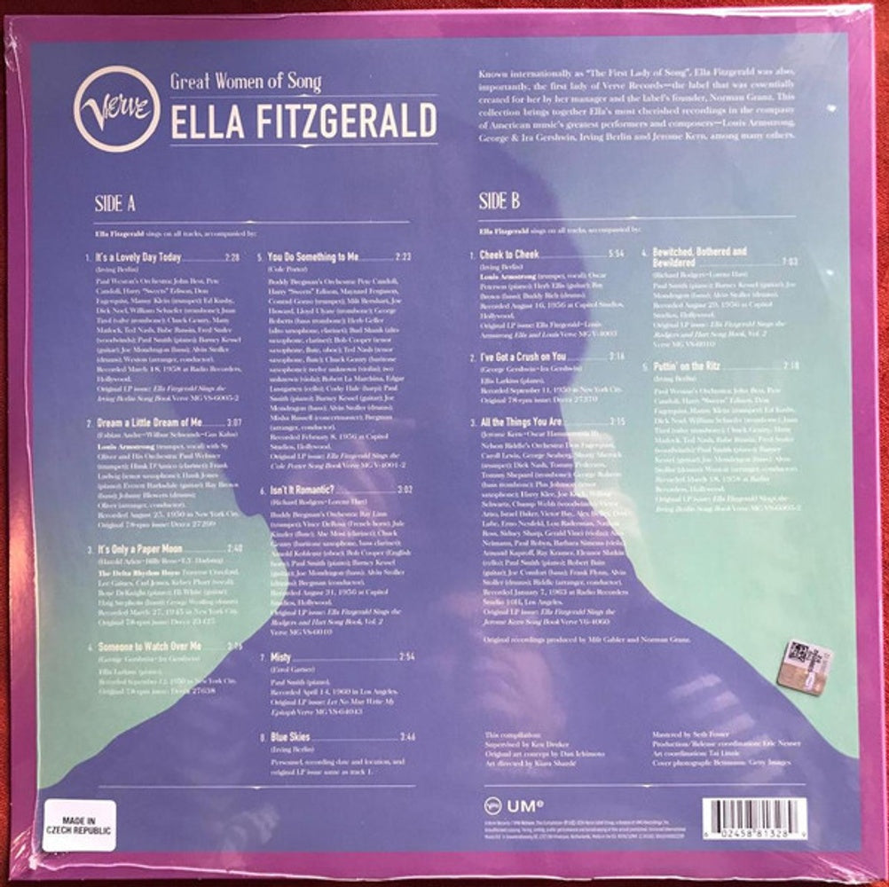 Ella Fitzgerald – Great Women Of Song: Ella Fitzgerald (LP Vinyl)