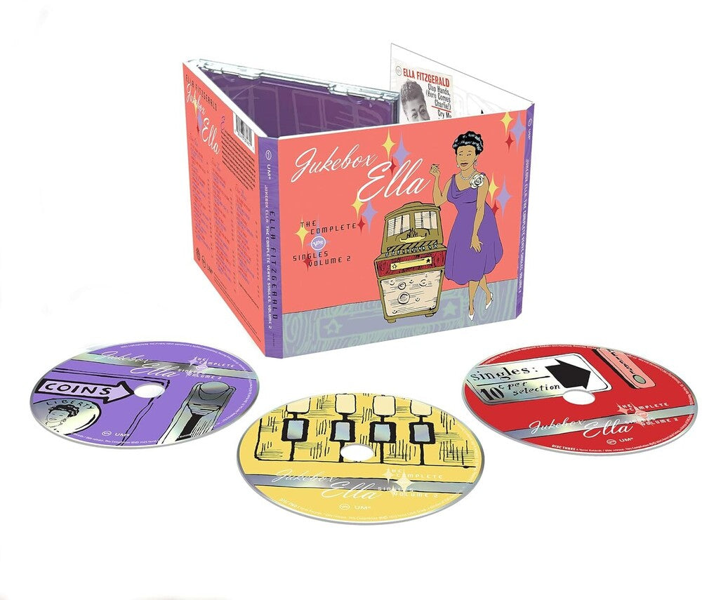 Ella Fitzgerald – Jukebox Ella: The Complete Verve Singles 2 (3-CD)