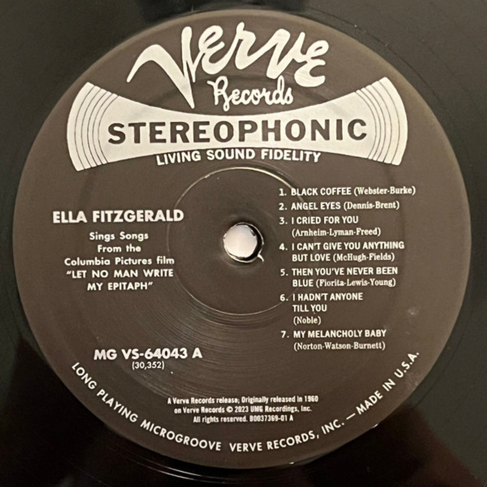 Ella Fitzgerald – Let No Man Write My Epitaph (LP Vinyl)